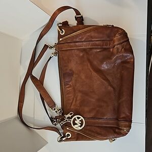 MICHAEL KORS BROWN SATCHEL PURSE Stanthorpe